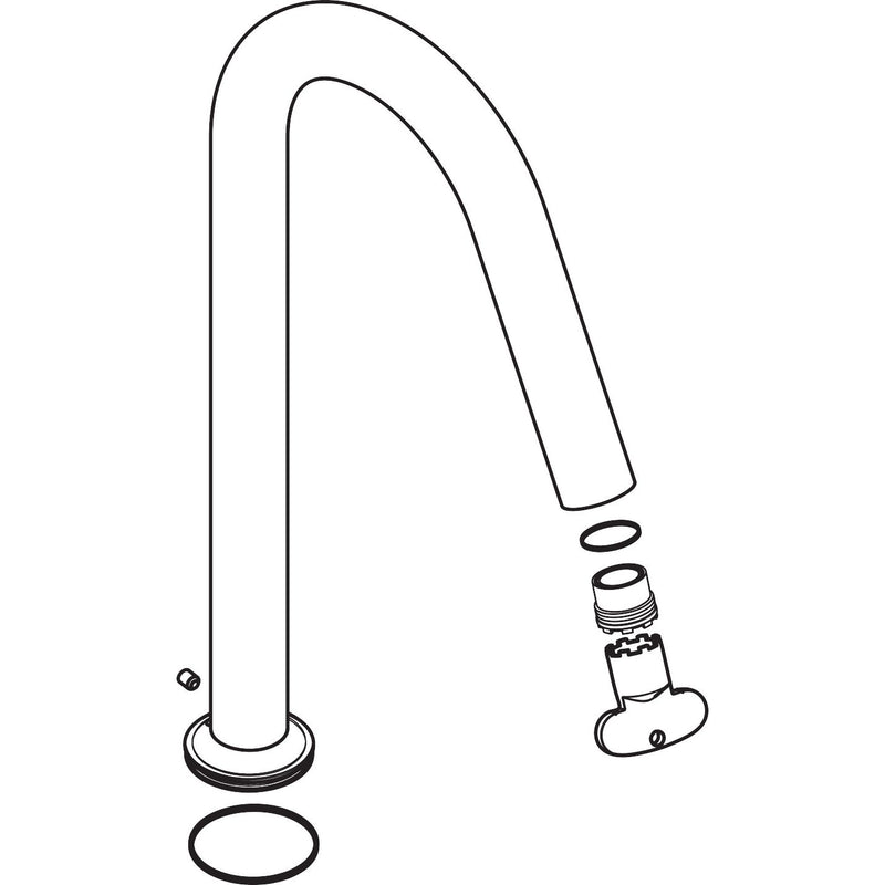 Hansgrohe - Auslauf AXOR Citterio M 3-Loch Waschtischarmatur chrom