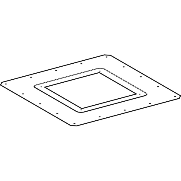 Geberit Vertriebs - Befestigungsblech PLUVIA L60x60