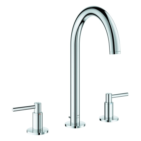 Grohe - 3-Loch-WT-Batterie Atrio 20649 Rohrauslauf Hebelgriff chrom