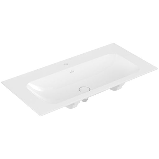 VILLEROY & BOCH - SchrankWT Finion 1000x500mm re-eckig 1HL. m. verd. ÜL. Weiß Alpin cplus