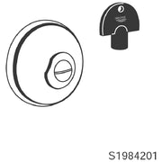 Grohe - Fertigset für UP-Ventil 19842 chrom