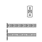 Walraven - Wandkonsole RapidRail 30x15mm ev L: 200 mm mit Schnittmarkierungen
