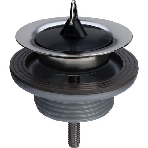 Viega - Universalventil 5121.3 11/4 x 60mm Kunststoff grau