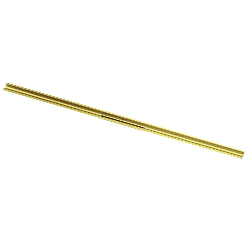 TECE SE - TECEdrainway Duschprofil mit farbiger Oberfläche, Messing gebürstet, 1600mm