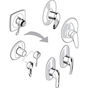 Ideal Standard - UP Bausatz Reno-Set Brausearmatur A963801NU