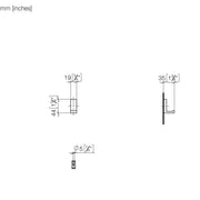 Dornbracht - Haken MEM 83251780 messing gebürstet