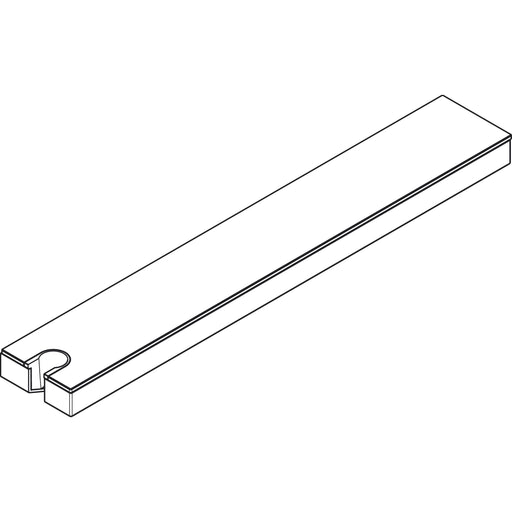 Hansgrohe - Schlauchanschluss RAINFINITY Porter 500 mattweiß mit Ablage L