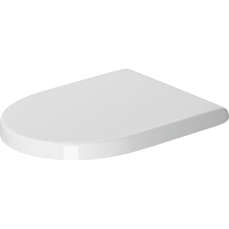 Duravit - WC-Sitz STARCK 3 mit SoftClose 006389 Scharniere edelstahl, weiß