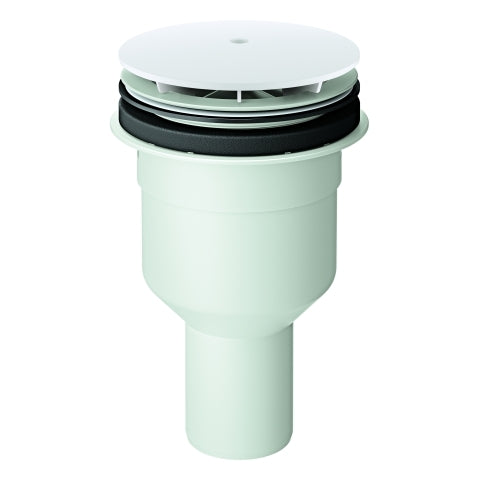 Grohe - Ablaufgarnitur 49533 für Duschwanne Abgang senkrecht alpinweiß