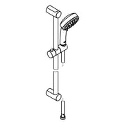 Grohe - Brausestangenset Tempesta C 100 27788 2 Strahlarten 900mm chrom