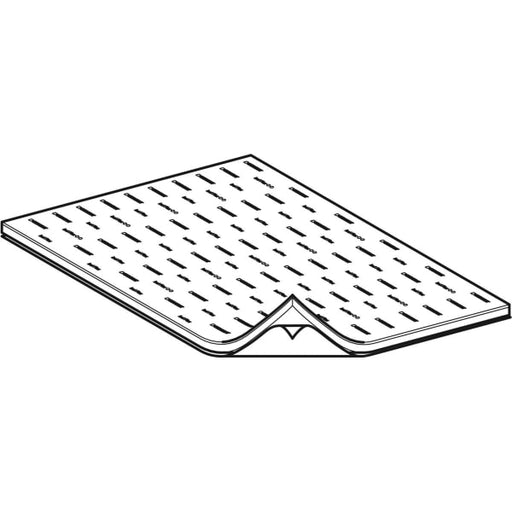 Geberit Vertriebs - Schalldämmmatte Isol Flex L118x78 selbstklebend