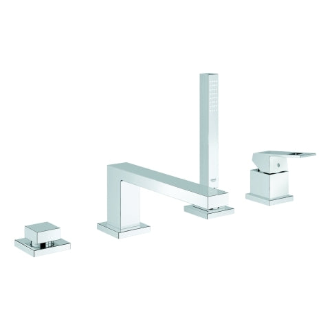 Grohe - 4-Loch Einhand-Wannenkombination Eurocube 19897 chrom