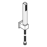Grohe - Wandhalterset Rainshower Aqua Cube Stick 26886 1 Strahlart 9,5 l/min chrom