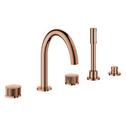 Grohe - 5-L-Wannenkombin. Atrio Private C. 25226 Knopfbetätigung warm sunset