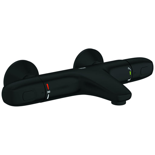 Grohe - THM-Wannenbatterie Grohtherm 1000 34816_3 ohne Anschlüsse matte black