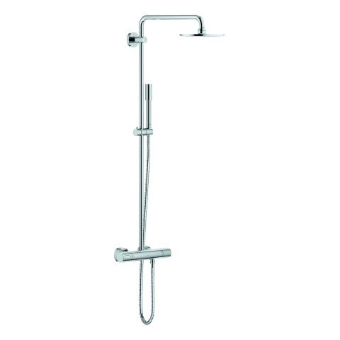 Grohe - Duschsystem RAINSHOWER 27032 mit THM Kopfbr. modern Sena Handbrause chrom