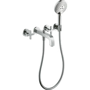 Hansgrohe - 3-Loch Wannenarmatur AXOR CITTERIO 39447000 chrom m.Kreuzgriff o.Platte