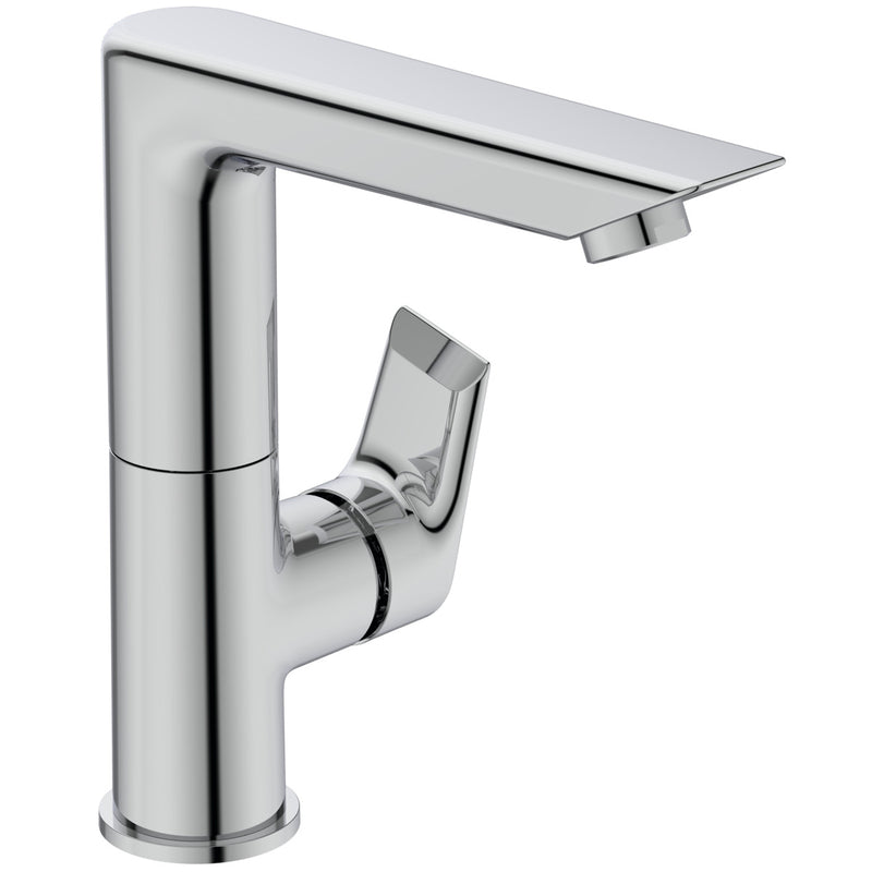 Ideal Standard - WT-Armatur TESI, 5 l/min.,m.Ablgarn., m.hohem schwenkb.Ausl.,Ausld.147mm,Chrom