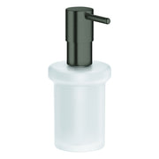 Grohe - Seifenspender ESSENTIALS 40394 für Halter ESSENT./-CUBE hard graphite geb