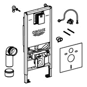 Grohe - 3-in-1 Set Rapid SLX 39598 für WC mit Schallschutzset / Wandwinkeln