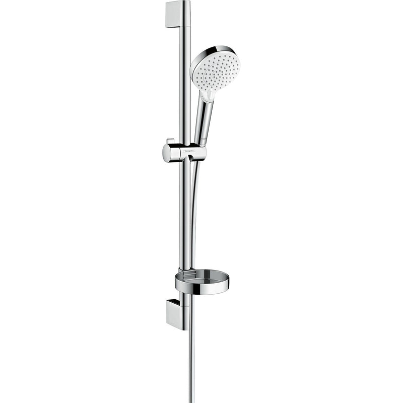 Hansgrohe - Brausenset CROMETTA Vario/UNICA 650mm weiß/chrom mit CASETTA