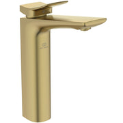Ideal Standard - WT-Armatur CONCA, m.verl.Sockel, o.Ablgarn., Ausld.150mm, Brushed Gold