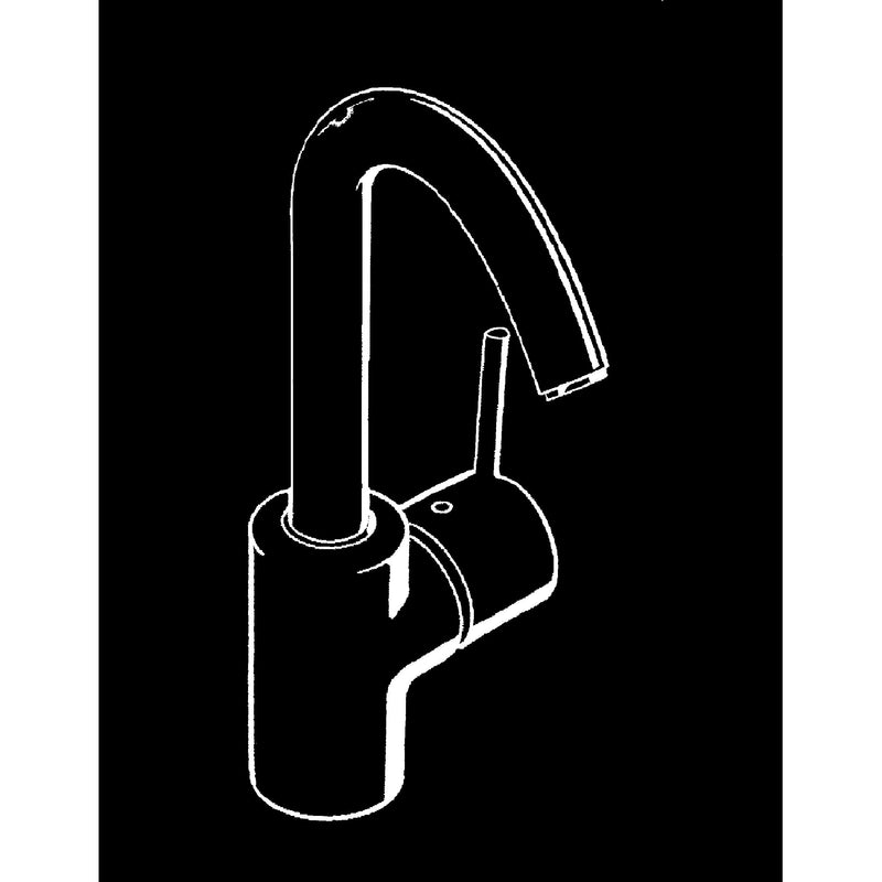 Hansgrohe - Waschtisch EHM TALIS S 32070000 chrom, m.Schwenkauslauf