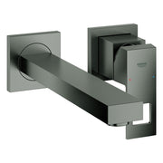 Grohe - 2-Loch-WT-Wandbatterie EUROCUBE 23447 FMS hard graphite gebürstet