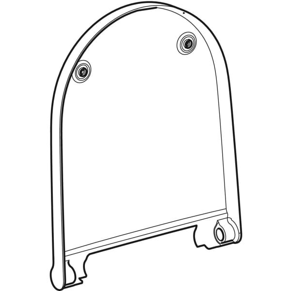 Geberit Vertriebs - WC-Deckel für AquaClean Sela weiß-alpin
