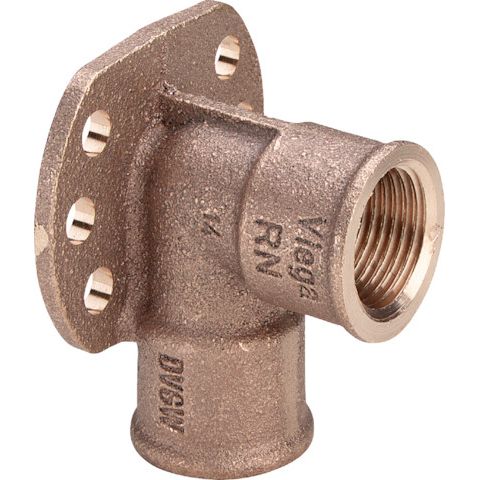 Viega - Wandscheibe 3471 1/2 IG Rotguss