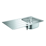 Grohe - Edelstahlspüle K200 31552_1 mit 1 Becken Abtropffläche 860x500mm