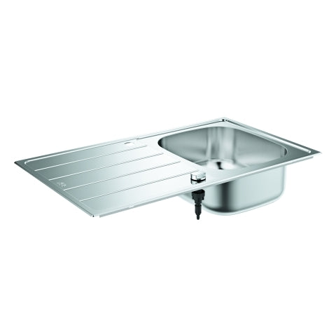 Grohe - Edelstahlspüle K200 31552_1 mit 1 Becken Abtropffläche 860x500mm