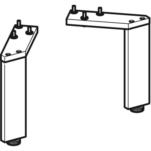 Geberit Vertriebs - Smyle Square Set Füße (2 Stück)