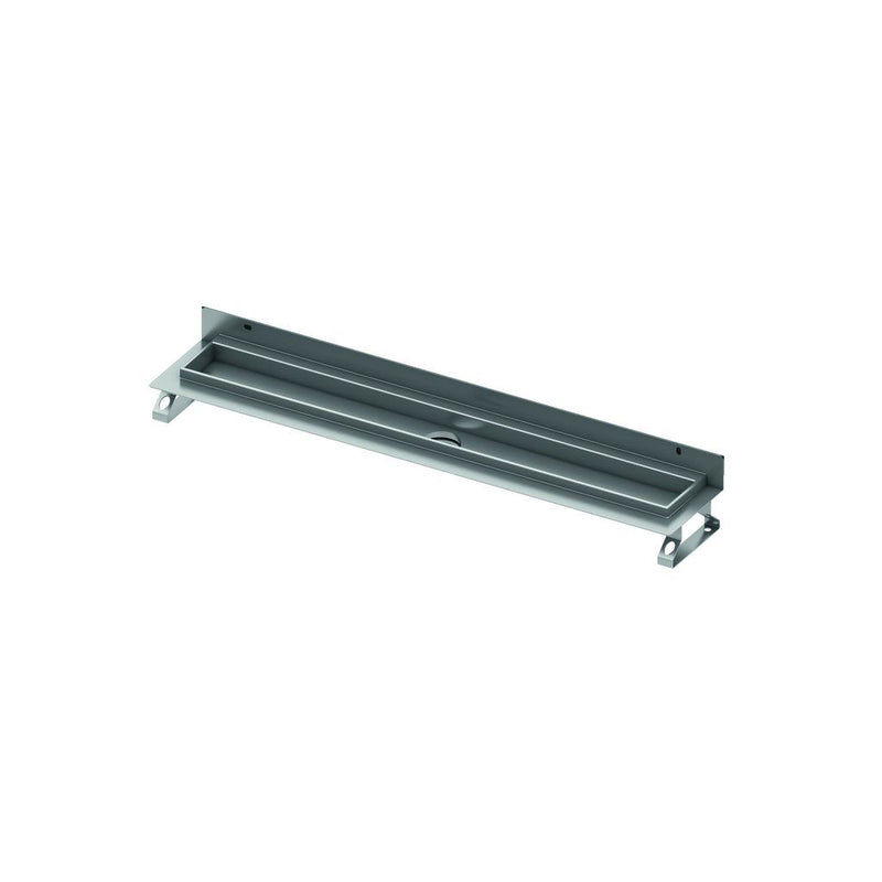 TECE SE - TECEdrainline Rinne gerade m. Wandaufk. 700mm mit Seal System Dichtband