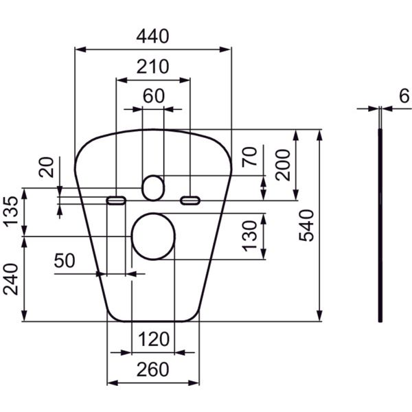 Ideal Standard - Schallschutzmatte PROSYS