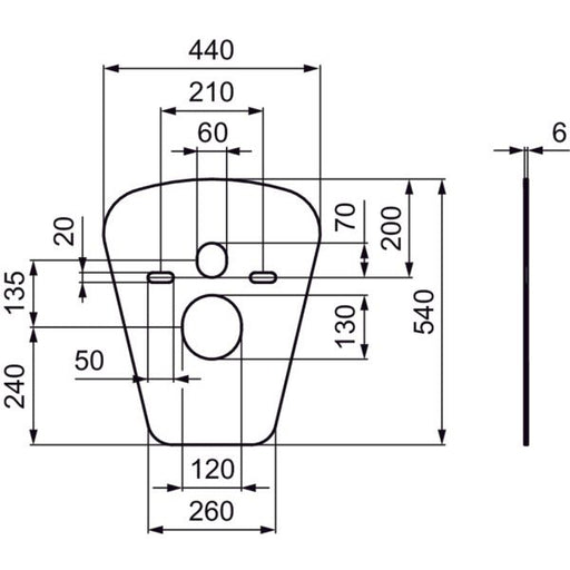 Ideal Standard - Schallschutzmatte PROSYS