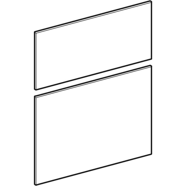 Geberit Vertriebs - Schubladenfront Greige zu Schrank 807046