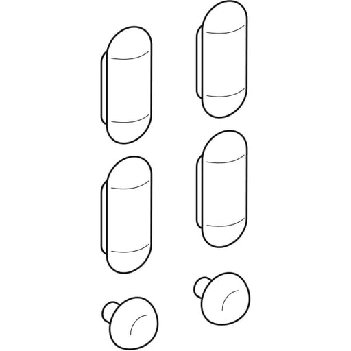 Geberit Vertriebs - Puffer Set für WC-Sitz