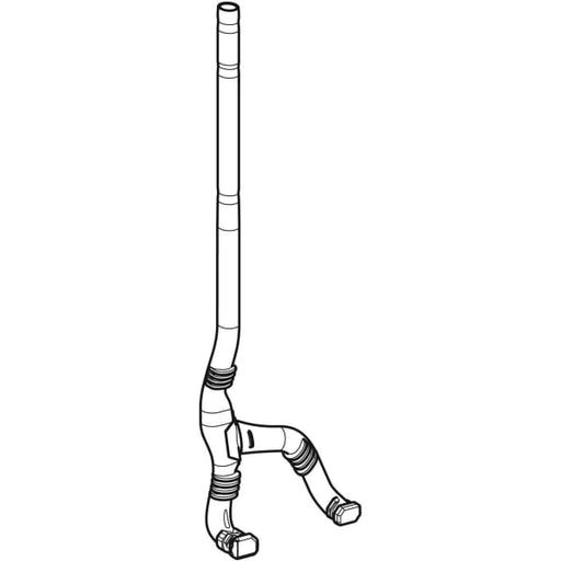 Geberit Vertriebs - Leerrohr AquaClean Duofix / GIS Sigma 12 und Kappa 15