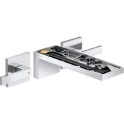 Hansgrohe - 3-L.Waschtischarmatur Axor MyEdition F-Set Wandmontage o.Platte chrom