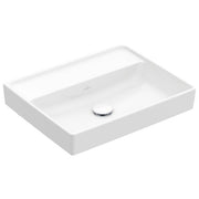 VILLEROY & BOCH - Waschtisch COLLARO 4A3358 550x440mm Eckig Weiß Alpin