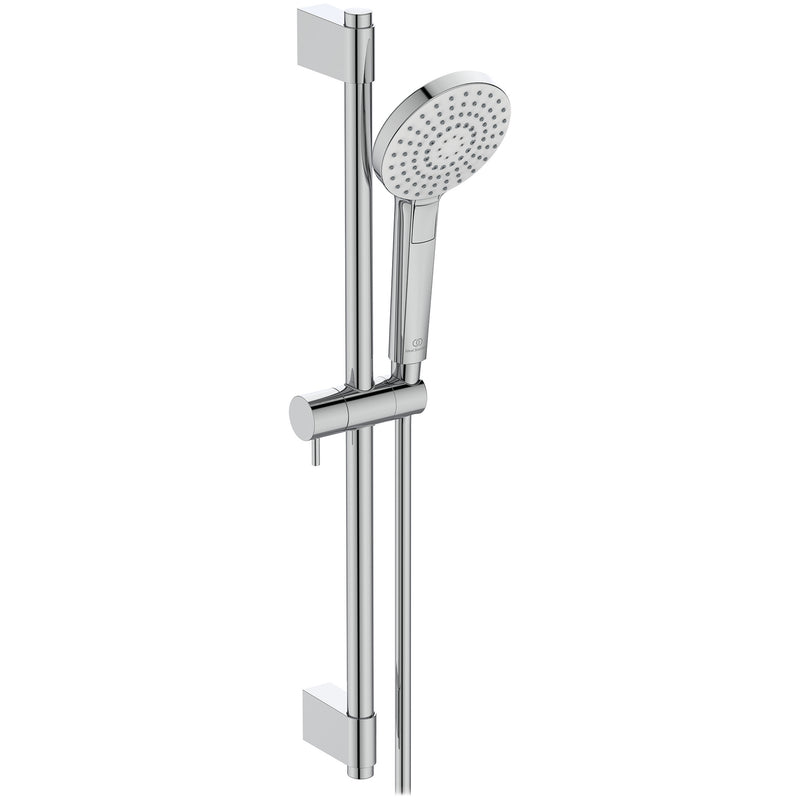 Ideal Standard - Brausekombi. IDEALRAIN EVO, 600mm, 3-Funktionshandbrause d:110mm, Chrom