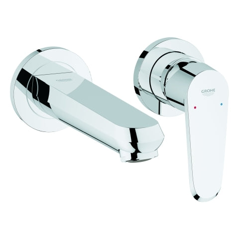 Grohe - 2-Loch-Waschtisch EURODISC 19573 Wandmontage Fertigset für 32635 chrom