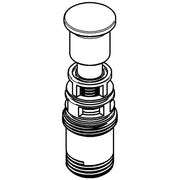 Grohe - Aufputz-Umstellung 440439 vertikal für Eichelberg Armaturen chrom