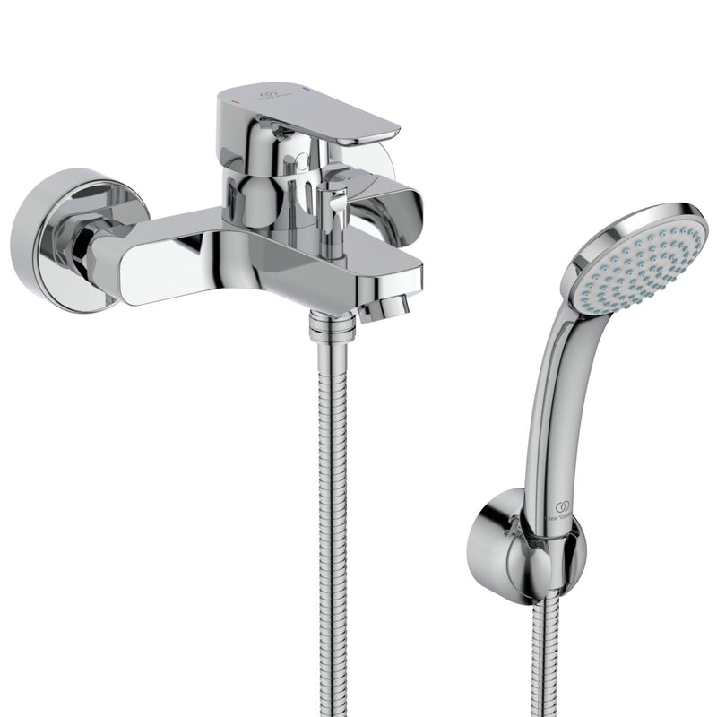 Ideal Standard - Badearmatur AP CERAPLAN III mit Brause-Set, Chrom