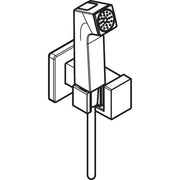 Hansgrohe - Handbrause Bidette E f.Warmwasser m. Schlauch 1250mm und Porter chrom
