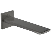 Ideal Standard - Wandauslauf CONCA, Ausld.160mm, m.eckiger Rosette, Magnetic grey