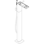 Hansgrohe - Wannenmischer Axor MyEdition F-Set bodenstehend o.Platte mattschwarz