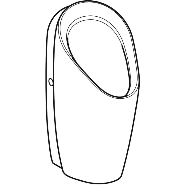 Geberit Vertriebs - Urinal Preda, wasserlos