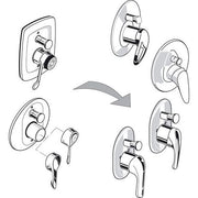 Ideal Standard - UP Bausatz Reno-Set Wannenarmatur A963800NU